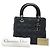 Dior Blu Medio Denim Cannage Lady Dior - vista 9