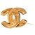 Spilla trapuntata CC in oro placcato Chanel D'oro - vista 3