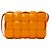 Borsa a Spalla Cassette Bottega Veneta Arancione - vista 2