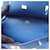 Borsa a Spalla Jypsiere Mini di Hermès Blu  - vista 6