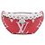 Louis Vuitton Monogram Giant Bumbag M44575 Shoulder Bag Red