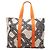 Borsa Tote Nou Marin di Hermès Beige Arancione Blu navy