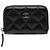 Monedero Matelassé Chanel Negro
