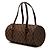 Borsa Louis Vuitton Damier Papillon 30 Marrone - vista 2