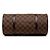 Borsa Louis Vuitton Damier Papillon 30 Marrone - vista 3