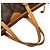 Borsa Louis Vuitton Monogram Palermo GM Marrone - vista 8