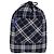 Burberry Nova Check Etichetta Blu Nylon Nero