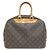Borsa Vanity Bowling Monogram Louis Vuitton Marrone - vista 2