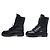 NUEVAS BOTAS DE COMBATE CHANEL G33185 39 EN CUERO QUILTED Negro - vista 2