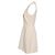 Vestido Mini Blazer Theory en Triacetato Blanco Crudo - vista 2