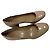 Chloé Lauren Pumps mit gewelltem Rand aus beigem Lackleder - Ansicht 6
