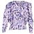 Blusa de seda púrpura con estampado floral Zarga de Isabel Marant - vista 3