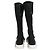 Botas Level Sock Runner Rick Owens x Adidas en Cuero Negro - vista 3