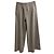 Pantalones rectos Max Mara en lana virgen gris