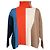 Gestreifter Rollkragenpullover von Victoria Beckham aus mehrfarbiger Viskose Mehrfarben
