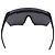 Gafas de sol Prada 0PS01YS Ski Shield Visor en acetato negro - vista 3