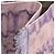 Borsa tote tie-dye Sandro Kasba in tela di cotone viola Porpora - vista 12