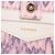Borsa tote tie-dye Sandro Kasba in tela di cotone viola Porpora - vista 6