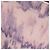 Borsa tote tie-dye Sandro Kasba in tela di cotone viola Porpora - vista 8