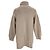 Beige Wollstrick Mini Kleid mit Rollkragen von Ba&sh - Ansicht 3