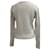 Max Mara Kabelstrickpullover aus weißer Kaschmir Roh  - Ansicht 3
