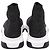 Balenciaga Speed Glitzer Trainer Schuhe aus schwarzem Polyester - Ansicht 5