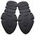 Balenciaga Speed Glitzer Trainer Schuhe aus schwarzem Polyester - Ansicht 7