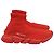 Baskets Speed Balenciaga en polyester rouge