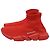Baskets Speed Balenciaga en polyester rouge - vue 4