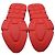 Baskets Speed Balenciaga en polyester rouge - vue 7