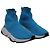 Balenciaga Speed Trainer Schuhe aus blauer Polyester - Ansicht 3