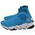Balenciaga Speed Trainer Schuhe aus blauer Polyester - Ansicht 4