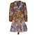 Vestido Mini Envolvente con Cinturón Pattie de Zimmermann en Algodón con Estampado Floral