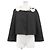 Chaqueta 2 en 1 de mezcla de seda Salvatore Ferragamo Negro Crudo