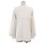 Autre Marque YOKO CHAN Strickmischbluse Weiß - Ansicht 8