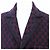 Abrigo de lana nylon GG Jacquard Gucci Azul - vista 2