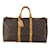 Louis Vuitton Keepall Monogram Canvas 50 Marrone