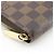 Portafoglio Zippy Damier Louis Vuitton Marrone - vista 4