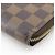 Portafoglio Zippy Damier Louis Vuitton Marrone - vista 5