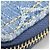 Portafoglio Zippy Louis Vuitton Monogram Denim Lungo Blu - vista 8