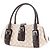 2-in-1 Anagram Canvas Tasche Senda von Loewe Beige - Ansicht 2