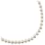 Autre Marque Collana in argento con perle Bianco