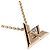 Collar Péndulo Louis Vuitton K18YG LV Volt One Q93805 Dorado