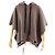 Poncho de cachemira Christian Dior Bronce