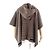 Poncho de cachemira Christian Dior Bronce - vista 3