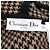 Poncho de cachemira Christian Dior Bronce - vista 6
