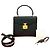 Borsa 2way in pelle Gucci Lady Lock Nero