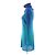 Issey Miyake FALTEN BITTE POLYESTERKLEID Blau - Ansicht 2