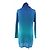Issey Miyake FALTEN BITTE POLYESTERKLEID Blau - Ansicht 3