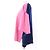 T-shirt a maniche corte in misto seta Marni Rosa Blu navy - vista 2
